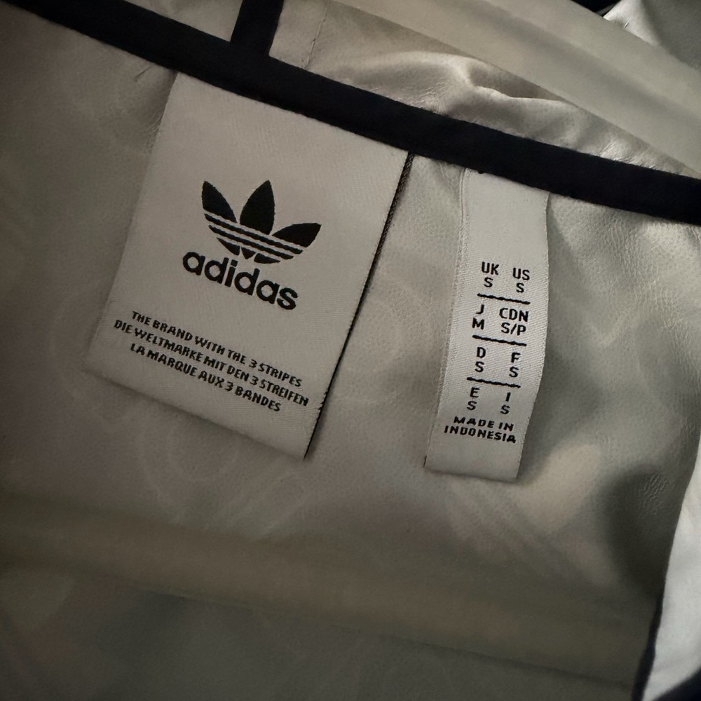 Adidas Blue Logo Raincoat - Picture 3 of 3